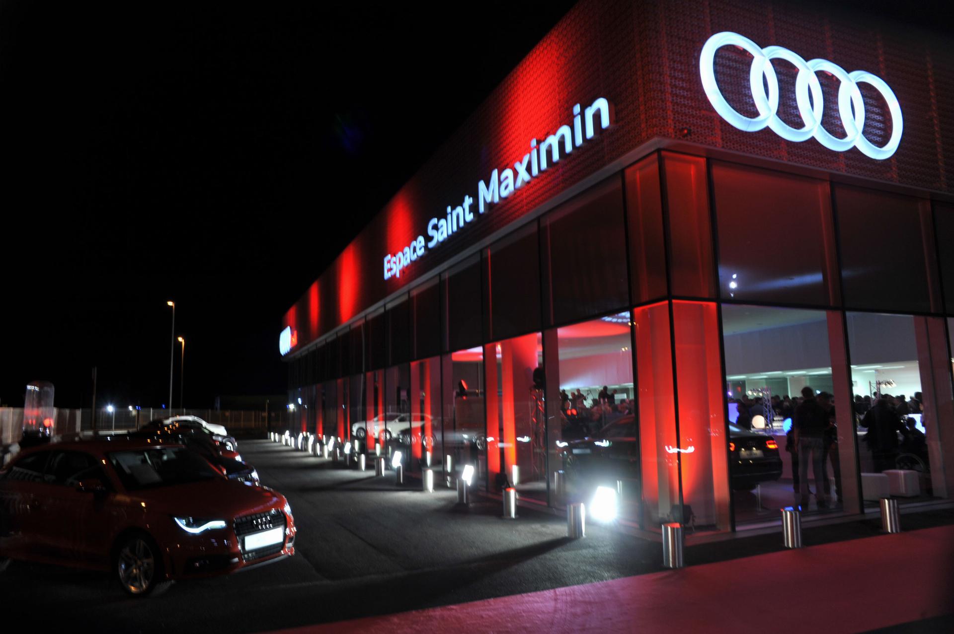 Inauguration du showroom Audi le 5 octobre 2012
