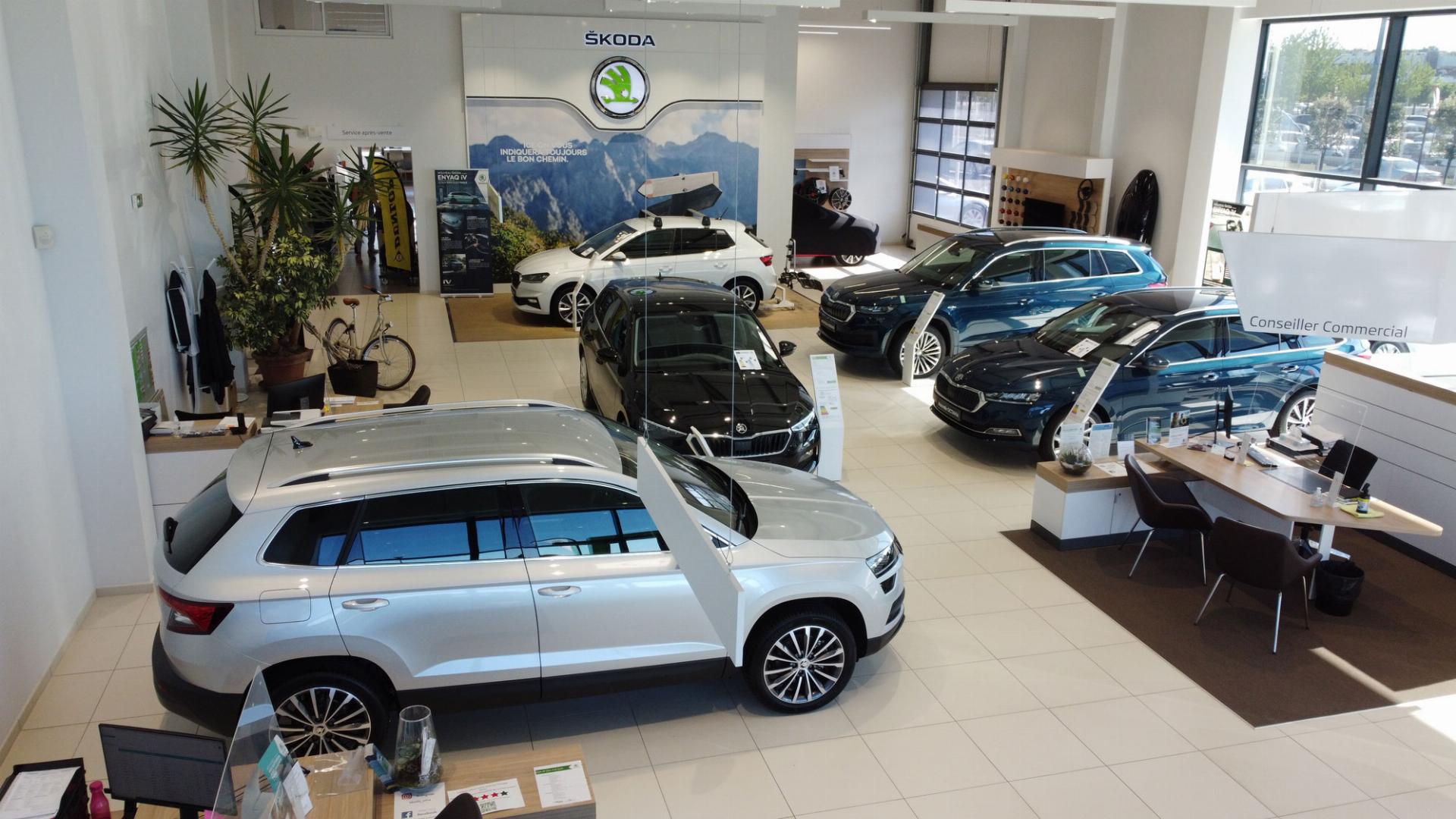 Showroom Škoda