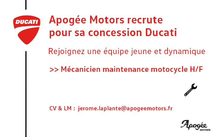 Mécanicien(ne) maintenance motocycle