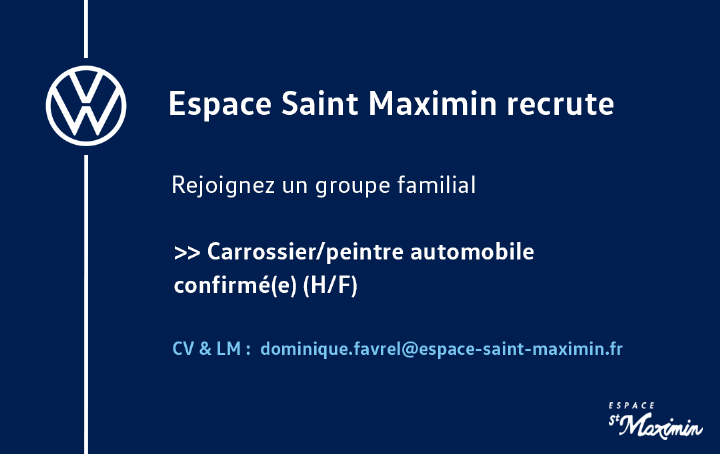 Carrossier/peintre automobile confirmé(e) (H/F)